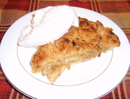 French Apple Pie (with crumb topping)